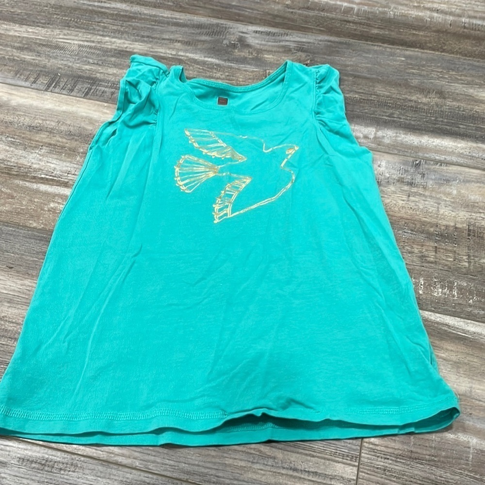 Tea Collection Metallic Bird Shirt